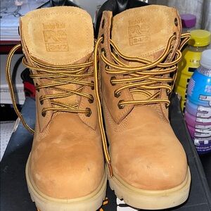 Timberland Wheat Lace-Up Boots